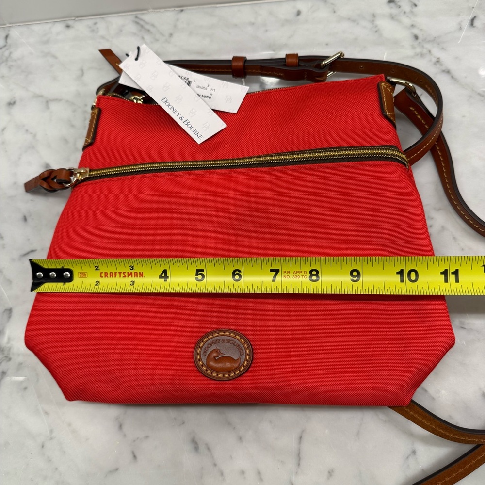 Dooney & Bourke Vibrant Red Crossbody Bag - Picture 4 of 9